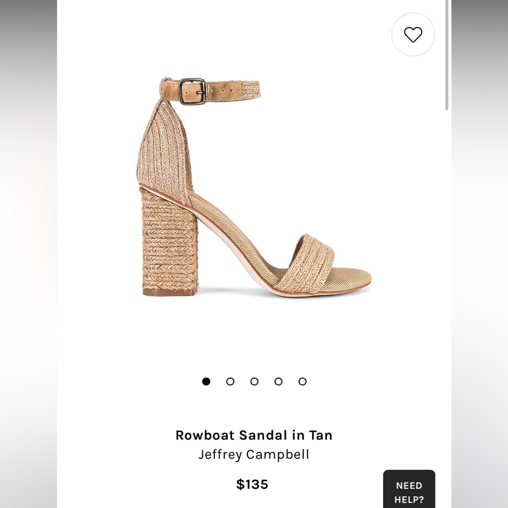 Like New | Jeffery Campbell | Rowboat Sandal